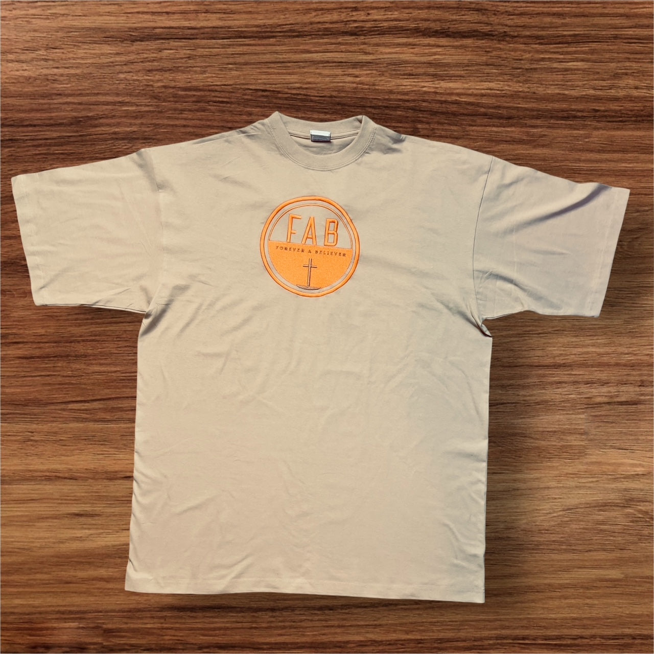 Forever A Believer, Mens Embroidered Tee